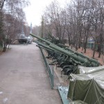 Outside Artillery exhibit