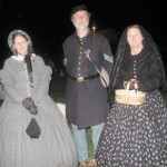 Mark and Diane Tennant with another Civil War lady